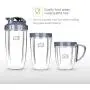 Deluxe Upgrade Parts kit Cups & Blade &Top Gear & Gaskets & Shock Pad 13-Piece Replacement Set Compatible with NutriBullet High-Speed Blender/Mixer System 600W-900W Series Deluxe Upgrade Parts kit Cups & Blade &Top Gear & Gaskets & Shock Pad 13-Piece Replacement Set Compatible with NutriBullet High-Speed Blender/Mixer System 600W-900W Series