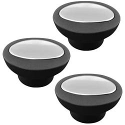 Universal Pot Lid Replacement Knobs Pan Lid Holding Handles (3 Pcs) Black