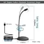 USB Desktop Microphone with Mute Button, Plug&Play Condenser, Computer, PC, Laptop, Mac, PS4 Mic LED Indicator -360 Gooseneck Design -Recording, YouTube, Gaming, Streaming (Omnidirectional-JV601) USB Desktop Microphone with Mute Button, Plug&Play Condenser, Computer, PC, Laptop, Mac, PS4 Mic LED Indicator -360 Gooseneck Design -Recording, YouTube, Gaming, Streaming (Omnidirectional-JV601)