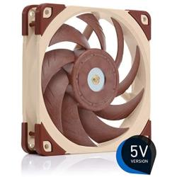 Noctua NF-A12x25 5V, Premium Quiet Fan with USB Power Adaptor Cable, 3-Pin, 5V Version (120mm, Brown)