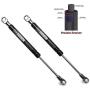 Beneges 2PCs Universal Gas Charged Lift Supports Spring Struts Shocks Dampers Force 60 Lbs/264 N Per Prop, Force Per Set 120 Lbs/528 N, Extended Length 10 inches 4037, SG459003