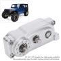 RC Transfer Case, Metal 1/10 Transfer Case RC Crawler Parts RC Accessories(Silver)