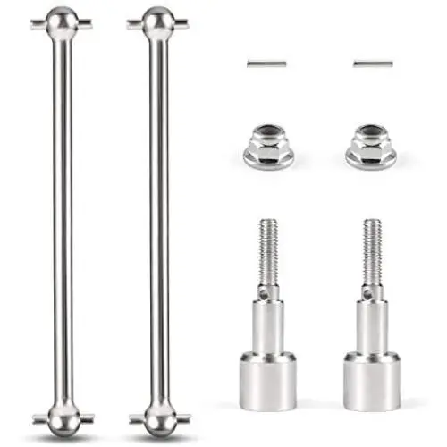 1/12 Scale RC Cars Spare Parts Apply for HBX 2995 Metal Rear Drive Shafts 2pcs T2112-T2113 1/12 Scale RC Cars Spare Parts Apply for HBX 2995 Metal Rear Drive Shafts 2pcs T2112-T2113