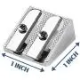Mr. Pen Handheld Metal Pencil Sharpener with 2 Holes, Pack of 6 Mr. Pen Handheld Metal Pencil Sharpener with 2 Holes, Pack of 6