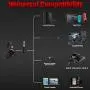 Gaming Headset, GAKOV Gak3 Cool RGB Light, Metal Iron Mesh, HD Clear Hose Microphone Gaming Headphones, 40mm Super Bass Speakers, Soft Memory Earmuffs for Laptop/Mac/Computer/PS4 Gaming Headset, GAKOV Gak3 Cool RGB Light, Metal Iron Mesh, HD Clear Hose Microphone Gaming Headphones, 40mm Super Bass Speakers, Soft Memory Earmuffs for Laptop/Mac/Computer/PS4