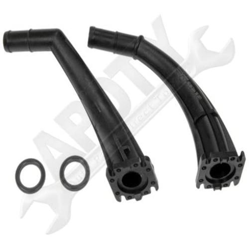 APDTY 013100 Heater Core Outlet/Inlet Tubes Pipes, Replaces Part 271407Z102, Fits 2000 2001 2002 2003 2004 Nissan Xterra 3.3L V6, 2002 2003 2004 Frontier 4-Door