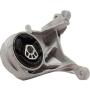 For Chevy Equinox Transmission Mount 2005 06 07 08 2009 Driver and Passenger Side Pair/Set | Front | Metal & Rubber | Automatic Transmission | EM-3082