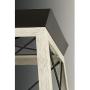 Briarwood Collection Whitewashed Five-Light Farmhouse Linear Chandelier