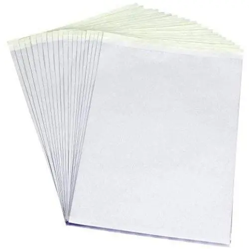 Pirate Face Tattoo Transfer Stencil Paper 15 Sheets