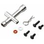 prorcmodel 270 in One Set Screws Box Repair Tool Kit for 1/10 HSP RC Car DIY Kits 94188