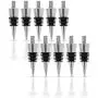 Classic Chrome Style Bottle Stopper with 3/8” x 16 tpi Threaded Post For Attaching Hand Made or Lathe Turned Handles … (10 Chrome Stoppers) Classic Chrome Style Bottle Stopper with 3/8” x 16 tpi Threaded Post For Attaching Hand Made or Lathe Turned Handles … (10 Chrome Stoppers)