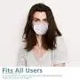 KN95 Face Mask 20Pcs, Included on FDA EUA List, 5 Layer Design Cup Dust Safety Masks, Breathable Protection Masks Against PM2.5 Dust Bulk for Adult, Men, Women, Indoor, Outdoor Use, White