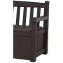 Keter Eden 70 Gallon Storage Bench Deck Box for Patio Furniture, Front Porch Decor and Outdoor Seating – Perfect to Store Garden Tools and Pool Toys,Brown / Brown Keter Eden 70 Gallon Storage Bench Deck Box for Patio Furniture, Front Porch Decor and Outdoor Seating – Perfect to Store Garden Tools and Pool Toys,Brown / Brown