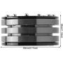 Demeras RC Crawler Wheel Hub Stripe Metal Wheel Hub 1.9 Inch Compatible with SCX10 1/10 RC Rock Crawler Parts