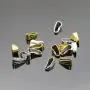 SenseYo 200 PCS DIY Metal Pinch Clip Clasp, Necklace Clasps Pendant Charms Clasps (Gold,Silver SenseYo 200 PCS DIY Metal Pinch Clip Clasp, Necklace Clasps Pendant Charms Clasps (Gold,Silver