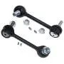 MILLION PARTS 2 Pcs Rear Suspension Kit Stabilizer Sway Bar End Links K6667 K6668