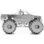 Fascinations Metal Earth Monster Truck 3D Metal Model Kit Fascinations Metal Earth Monster Truck 3D Metal Model Kit