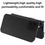 Phone Case Cover and Leather Wallet Card Holder Magnetic (Black, iPhone 12)