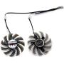 inRobert 75mm VGA Graphic Card Cooler Fan Replacement for Sapphire HD 6930 HD 7850 7870 ASUS GTX 570 760 770 Video Card