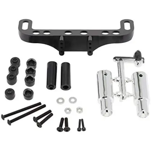 Ky-RC 1/10 RC CAR TRX4 TRX-4 Axial SCX10 90046 D90 Decoration Simulation Parts RC Car Metal EXhause Exhaust Pipe Tailpip