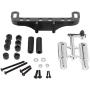 Ky-RC 1/10 RC CAR TRX4 TRX-4 Axial SCX10 90046 D90 Decoration Simulation Parts RC Car Metal EXhause Exhaust Pipe Tailpip