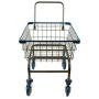Cart&Supply Heavy Duty Household & Commercial Charcoal Grey Cart with U- Handle (Blue)