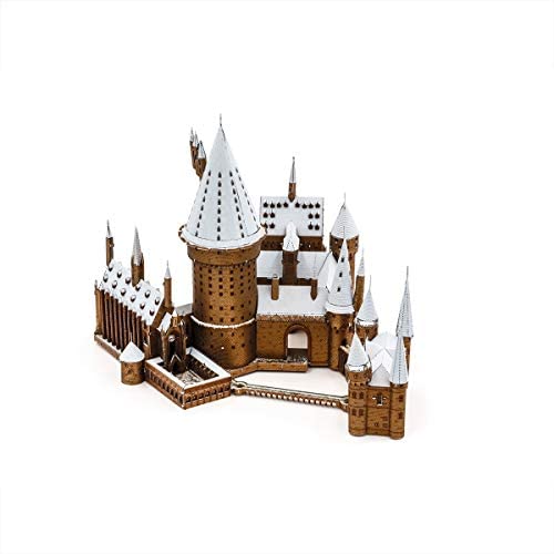 Fascinations Metal Earth ICONX Premium Series Harry Potter Hogwarts Castle in Snow 3D Metal Model Kit Fascinations Metal Earth ICONX Premium Series Harry Potter Hogwarts Castle in Snow 3D Metal Model Kit