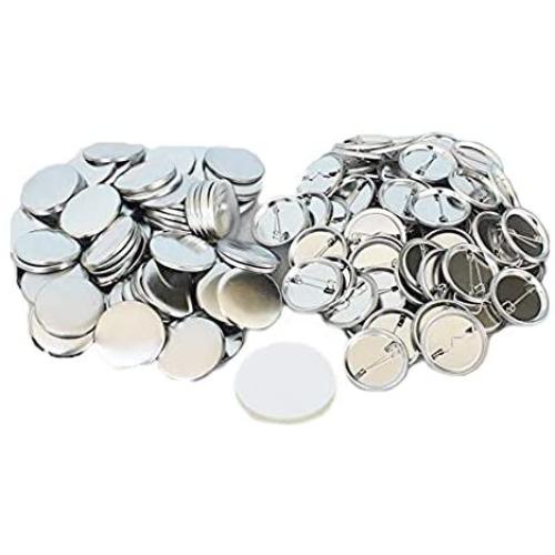 1000sets 1-3/4'' 44mm Metal Pin Badge Button Parts Supplies