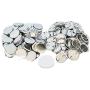 1000sets 1-3/4'' 44mm Metal Pin Badge Button Parts Supplies