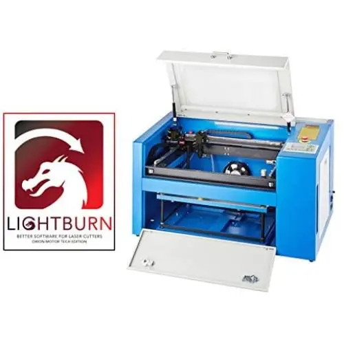 Orion Motor Tech 50W CO2 Laser Engraver Cutter 12 x 20 Inch Work Table, Laser Engraving CNC Machine with Rotary Axis, Ruida Control RDWorks V8, USB Port, LightBurn Software for Windows Mac OS Linux Orion Motor Tech 50W CO2 Laser Engraver Cutter 12 x 20 Inch Work Table, Laser Engraving CNC Machine with Rotary Axis, Ruida Control RDWorks V8, USB Port, LightBurn Software for Windows Mac OS Linux