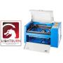 Orion Motor Tech 50W CO2 Laser Engraver Cutter 12 x 20 Inch Work Table, Laser Engraving CNC Machine with Rotary Axis, Ruida Control RDWorks V8, USB Port, LightBurn Software for Windows Mac OS Linux