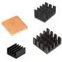 Easycargo Raspberry Pi 4 Heatsink Fan Kit for Cooling Raspberry Pi 4B, Raspberry Pi 3 (Black 1 Pack)