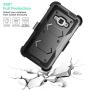 Tinysaturn Galaxy Luna Case, Galaxy Amp 2 Case, Galaxy Express 3 Case,J1 2016 Case, (TM) [Yvenus Series] [Black] Shock Absorbing Holster Belt Clip [Built-in Screen] Cover for Samsung Galaxy J1 2016