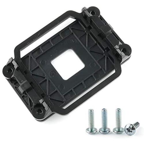 E-outstanding CPU Cooler Retention Bracket Black Motherboard Heatsink Fan Stand Base Mount Bracket Holder Sheet Plate for AMD Socket AM2 AM3