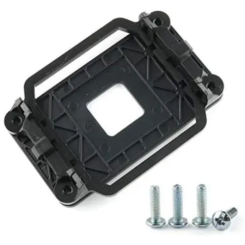 E-outstanding CPU Cooler Retention Bracket Black Motherboard Heatsink Fan Stand Base Mount Bracket Holder Sheet Plate for AMD Socket AM2 AM3
