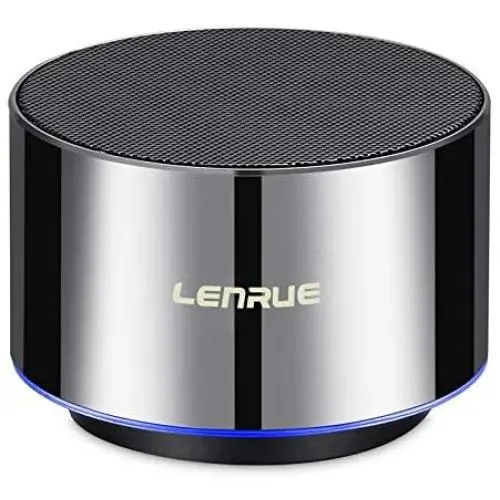 Lenrue Portable Bluetooth Speaker-Mini Wireless Outdoor Rechargeable Speakers with LED,Built-in-Mic,Handsfree Call,AUX Line,TF Card,HD Stereo Sound and Bass for iPhone Ipad Android Phone Lenrue Portable Bluetooth Speaker-Mini Wireless Outdoor Rechargeable Speakers with LED,Built-in-Mic,Handsfree Call,AUX Line,TF Card,HD Stereo Sound and Bass for iPhone Ipad Android Phone