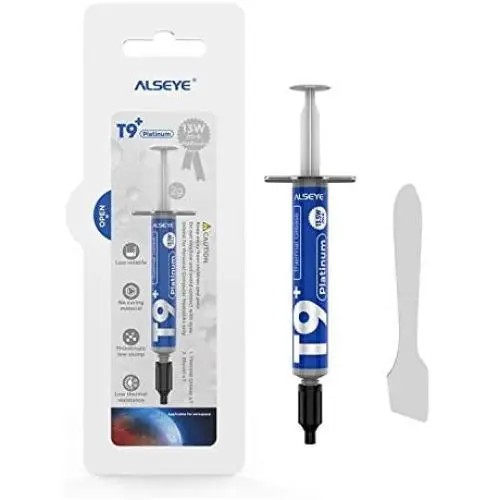 ALSEYE Thermal Paste, Thermal Grease CPU Coolers High-Performance Heat Sink CPU Paste Easy to Use High Durability Paste Termica for Processor ALSEYE Thermal Paste, Thermal Grease CPU Coolers High-Performance Heat Sink CPU Paste Easy to Use High Durability Paste Termica for Processor