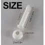 Xhwykzz 12 PCS Plastic Pool Joint Pins 10312 (2.36in) for Intex 13ft -24ft (2015 & Before) 10ft-12ft (2016 & After) Metal & Prism Frame Pools with Extra Rubber Seals Pool Replacement (White) Xhwykzz 12 PCS Plastic Pool Joint Pins 10312 (2.36in) for Intex 13ft -24ft (2015 & Before) 10ft-12ft (2016 & After) Metal & Prism Frame Pools with Extra Rubber Seals Pool Replacement (White)