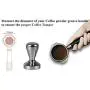 BlueSnail Stainless Steel Coffee Tamper Barista Espresso Tamper 51mm Base Coffee Bean Press BlueSnail Stainless Steel Coffee Tamper Barista Espresso Tamper 51mm Base Coffee Bean Press