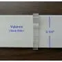 cuteLEC Valance Clips 3-1/4inch 6 PCS Clear Plastic for Window Faux Wood Blinds Parts,Accessory,Components cuteLEC Valance Clips 3-1/4inch 6 PCS Clear Plastic for Window Faux Wood Blinds Parts,Accessory,Components