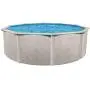 Cornelius Aquarian Phoenix 18 x 52 Foot Round Steel Constructed Frame Above Ground Family Sized Outdoor Backyard Swimming Pool Without Liner or Skimmer