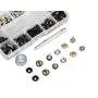 HOMEIDOL 150 Stainless Steel Marine Grade Canvas and Upholstery Boat Cover Snap Button Fastener Kit with 2Pcs Setting Tool (50 Sets) (Fastener Screw Snap Kit) HOMEIDOL 150 Stainless Steel Marine Grade Canvas and Upholstery Boat Cover Snap Button Fastener Kit with 2Pcs Setting Tool (50 Sets) (Fastener Screw Snap Kit)