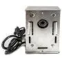 OneGrill 4PM08 Heavy Duty Stainless Steel Grill Rotisserie Motor - Electric 27 Watt 110/120 Volt - 200 in./lbs. Stall Torque - 5/16 Inch Square Drive - All Metal Commercial Grade Geartrain