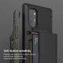 VRS Design Damda Glide Pro for Galaxy Note 10 Plus, with [4 Cards] [Semi-Auto] Premium Sturdy Credit Card Slot Wallet for Samsung Galaxy Note 10 Plus 5G Case 6.8 inch(2019)