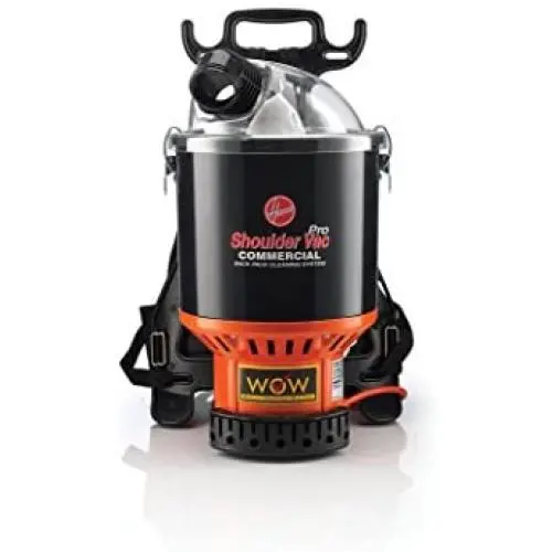 Hoover Commercial Lightweight Backpack Vacuum, C2401,Black Hoover Commercial Lightweight Backpack Vacuum, C2401,Black