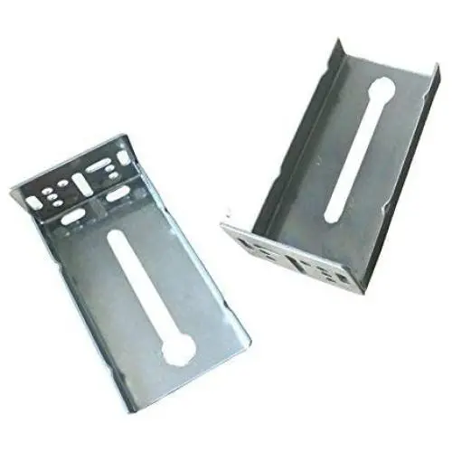 10 Pairs Rear Mounting Brackets for Drawer Slide - LONTAN B4502 Cabinet Drawer Bracket for Face Frame Cabinets for 1.77 inch(45mm) Width Drawer Gildes
