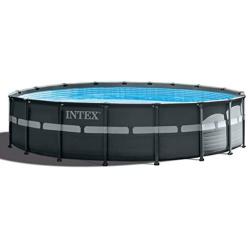 Intex 18ft X 52in Ultra XTR Pool Set with Sand Filter Pump, Ladder, Ground Cloth & Pool Cover