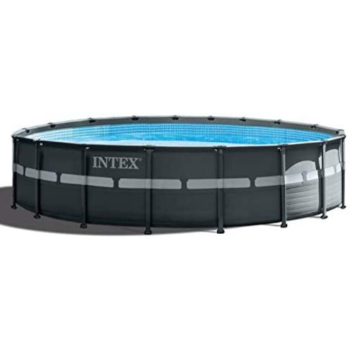 Intex 18ft X 52in Ultra XTR Pool Set with Sand Filter Pump, Ladder, Ground Cloth & Pool Cover