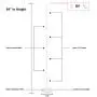 NW 1776 2-Pack 5.25 Ft Balloon column base/Simple arch/Wedding decorations Event party supplies NW 1776 2-Pack 5.25 Ft Balloon column base/Simple arch/Wedding decorations Event party supplies