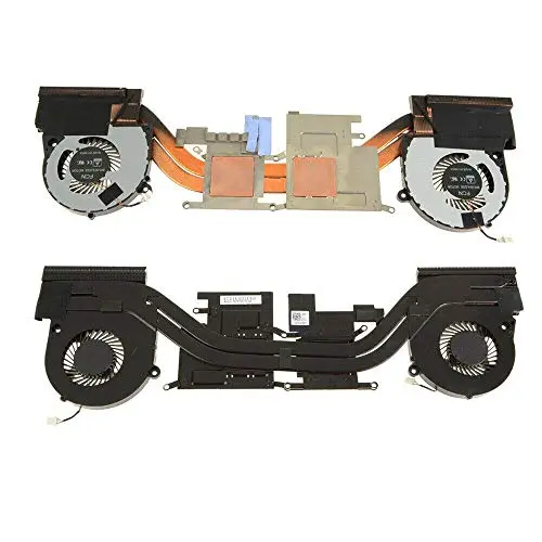 HK-Part Replacement Fan for Dell Inspiron 7577 G15 5587 CPU Cooling Fans with Heatsink 4MR2Y 04MR2Y